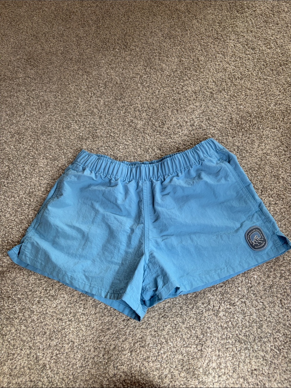 Patagonia Women's Sky Blue Athletic Shorts